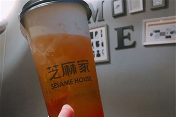 芝麻家奶茶