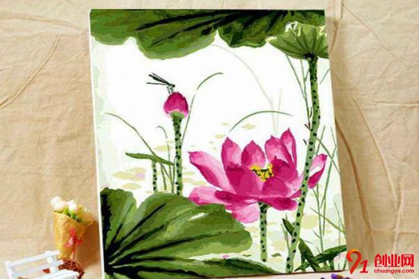 自油自畫數字油畫加盟品牌介紹