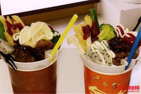 饞上皇牛排杯加盟流程