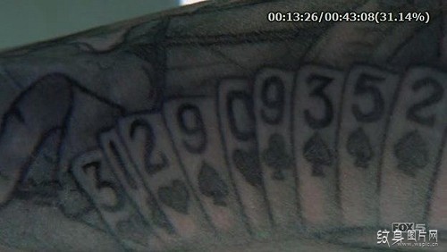 越獄紋身男主角全圖解讀，紋身的另類用法